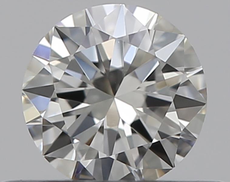 0.31 Carat Round Natural Diamond with  Cut Diamond in 14KT  view 1

