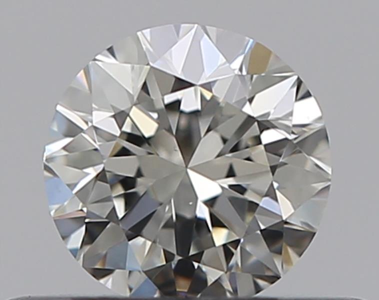 0.3 Carat Round Natural Diamond with  Cut Diamond in 14KT  view 1
