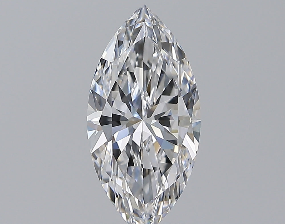 1.51 Carat Marquise Natural Diamond with  Cut Diamond in 14KT  view 1
