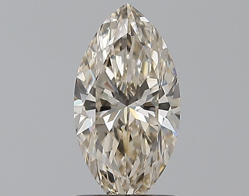 1.05 Carat Marquise Natural Diamond with  Cut Diamond in 14KT  view 1
