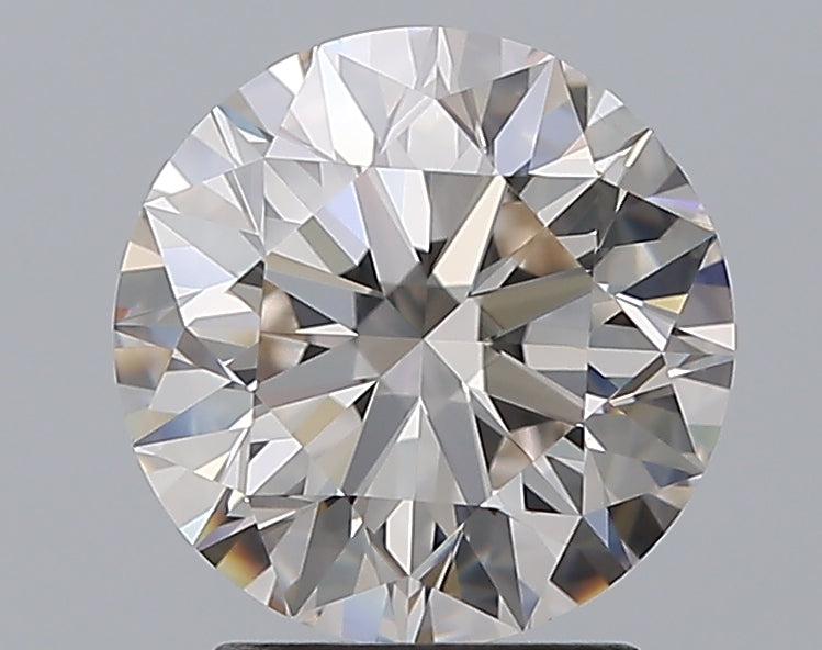 2.5 Carat Round Natural Diamond with  Cut Diamond in 14KT  view 1

