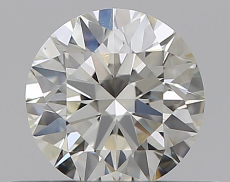 0.31 Carat Round Natural Diamond with  Cut Diamond in 14KT  view 1
