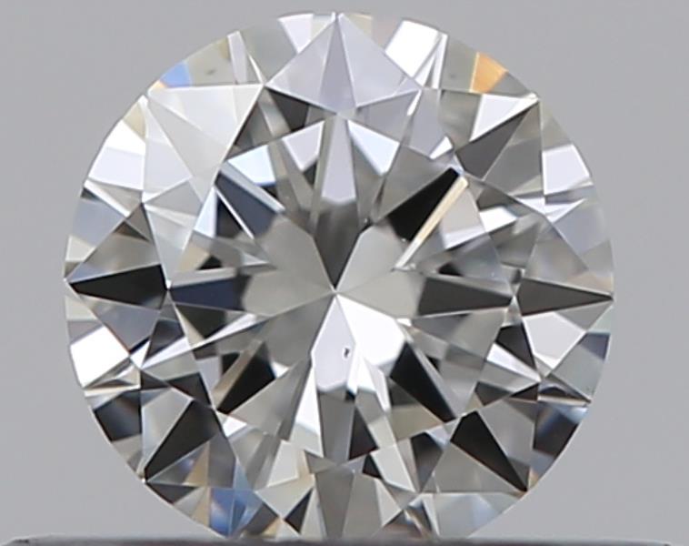 0.3 Carat Round Natural Diamond with  Cut Diamond in 14KT  view 1
