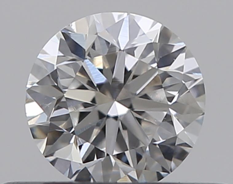 0.3 Carat Round Natural Diamond with  Cut Diamond in 14KT  view 1
