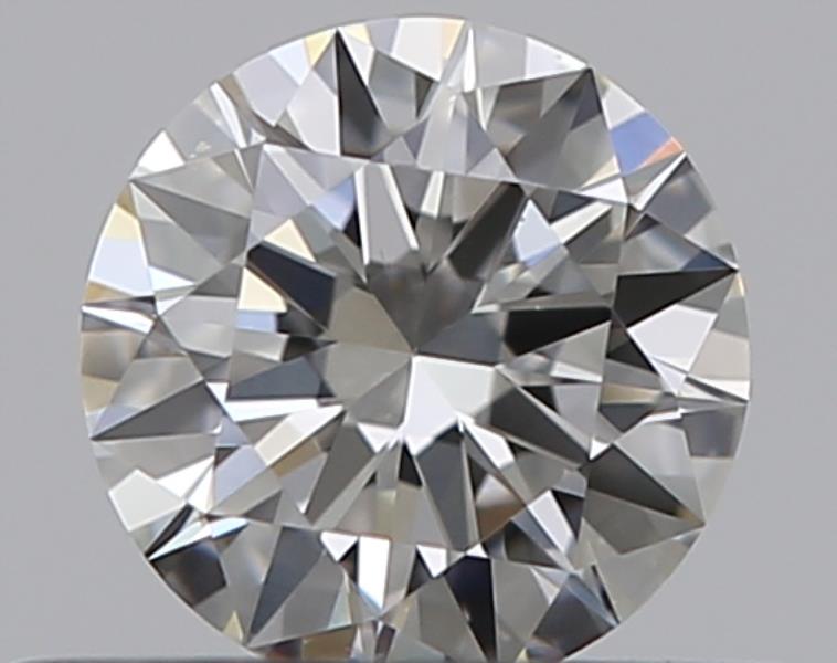 0.3 Carat Round Natural Diamond with  Cut Diamond in 14KT  view 1

