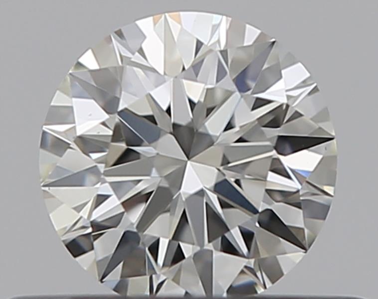 0.31 Carat Round Natural Diamond with  Cut Diamond in 14KT  view 1
