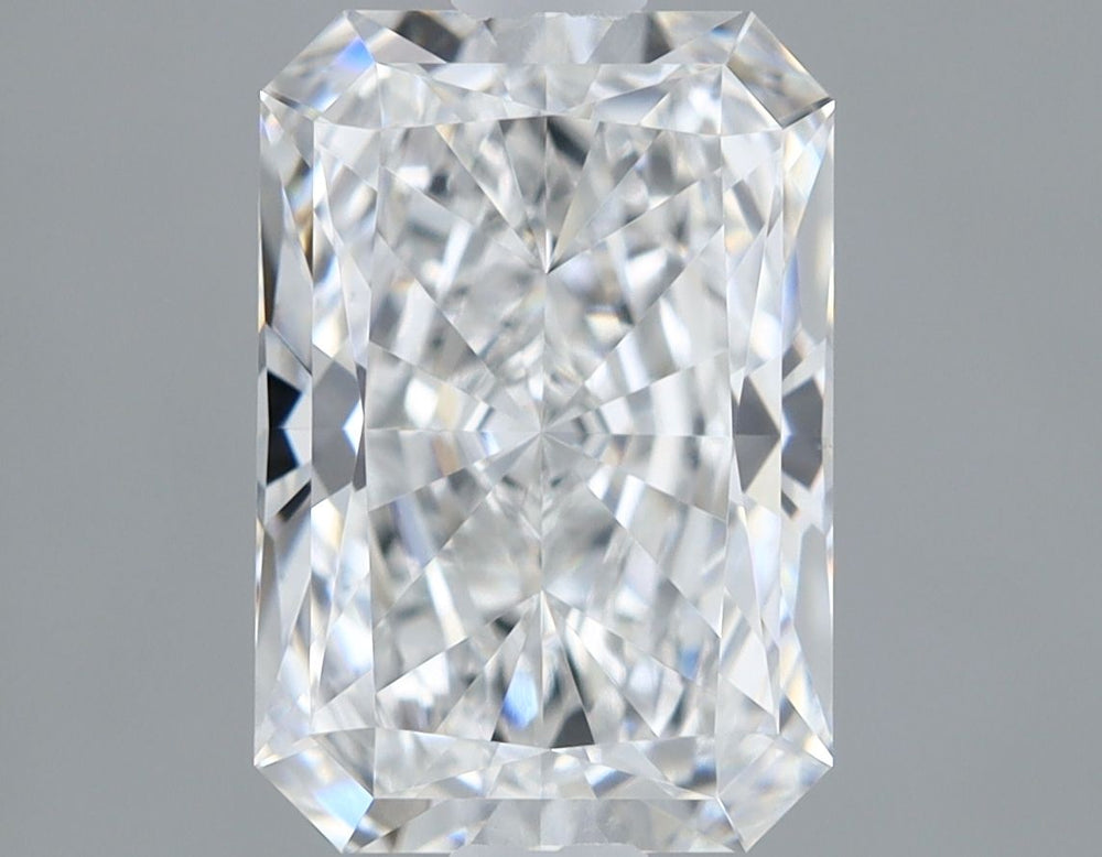 1.61 Carat Radiant Lab Diamond with  Cut Diamond in 14KT  view 1
