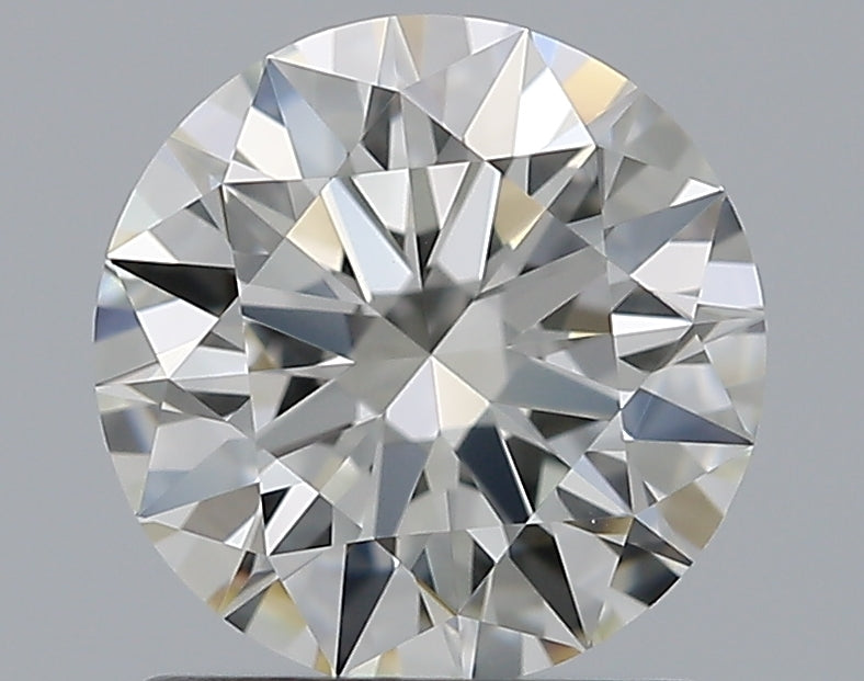 1.03 Carat Round Natural Diamond with  Cut Diamond in 14KT  view 1
