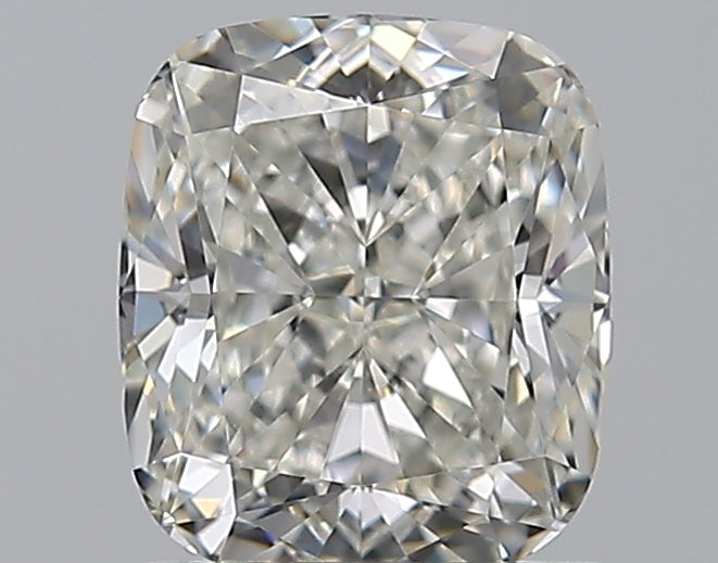 1.3 Carat Cushion Natural Diamond with  Cut Diamond in 14KT  view 1
