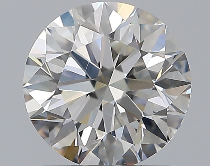 1.0 Carat Round Natural Diamond with  Cut Diamond in 14KT  view 1
