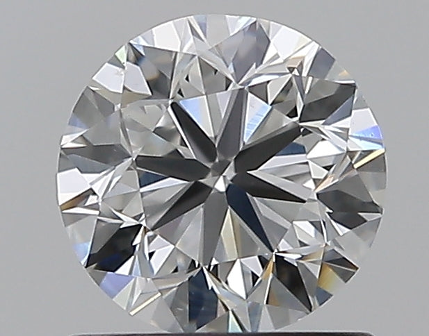 1.0 Carat Round Natural Diamond with  Cut Diamond in 14KT  view 1
