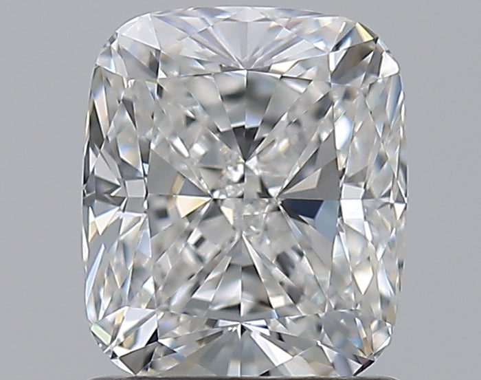1.2 Carat Cushion Natural Diamond with  Cut Diamond in 14KT  view 1
