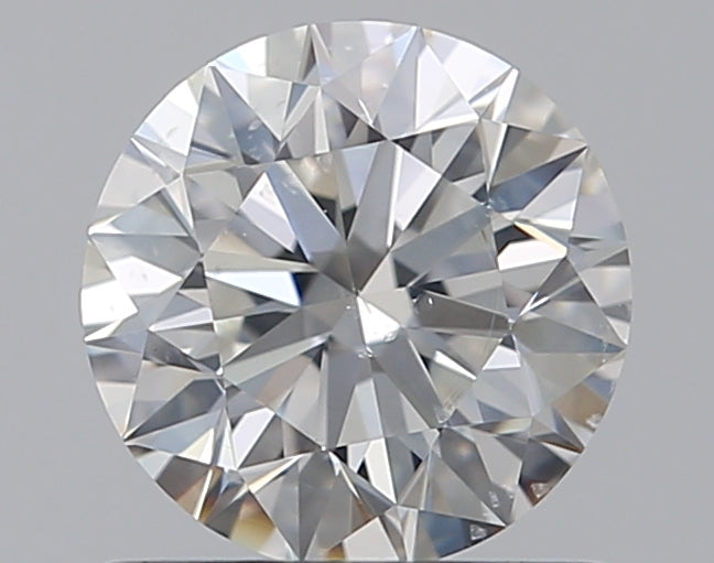 0.73 Carat Round Natural Diamond with  Cut Diamond in 14KT  view 1
