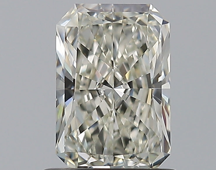 1.01 Carat Radiant Natural Diamond with  Cut Diamond in 14KT  view 1
