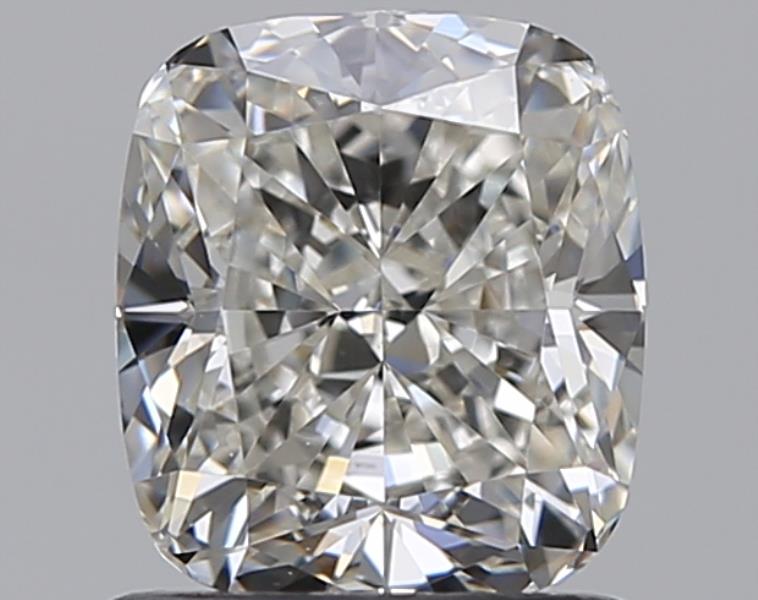 1.2 Carat Cushion Natural Diamond with  Cut Diamond in 14KT  view 1

