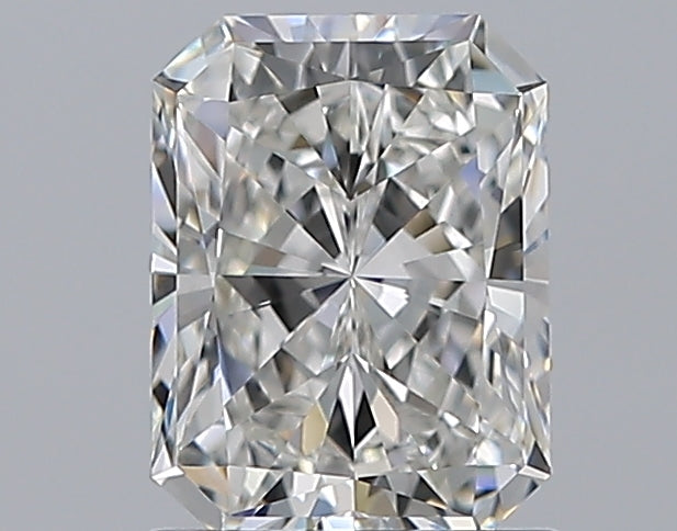 1.23 Carat Radiant Natural Diamond with  Cut Diamond in 14KT  view 1
