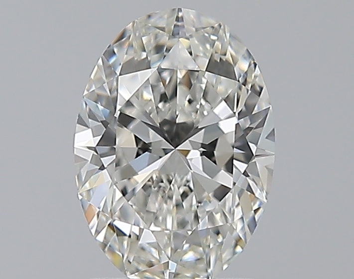 1.2 Carat Oval Natural Diamond with  Cut Diamond in 14KT  view 1

