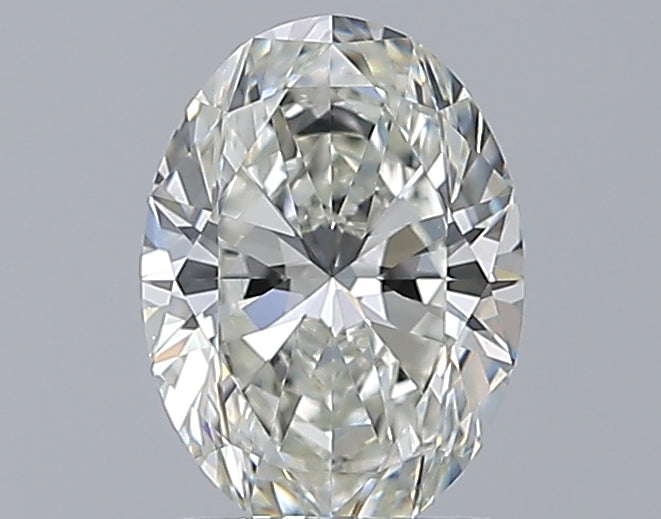 1.2 Carat Oval Natural Diamond with  Cut Diamond in 14KT  view 1

