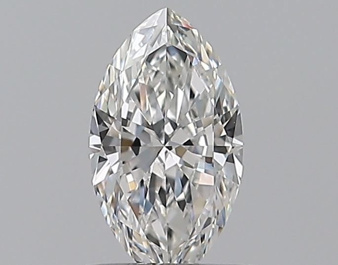 0.65 Carat Marquise Natural Diamond with  Cut Diamond in 14KT  view 1

