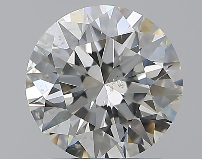 0.96 Carat Round Natural Diamond with  Cut Diamond in 14KT  view 1
