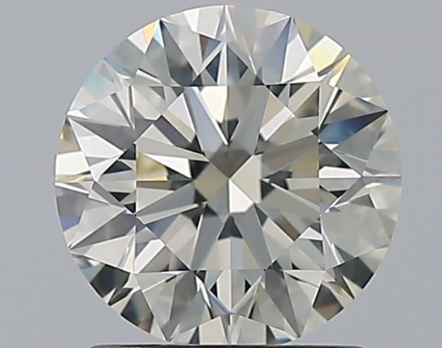 1.53 Carat Round Natural Diamond with  Cut Diamond in 14KT  view 1
