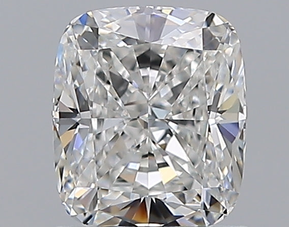 1.31 Carat Cushion Natural Diamond with  Cut Diamond in 14KT  view 1
