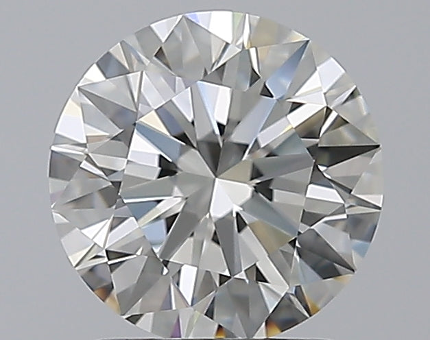 1.53 Carat Round Natural Diamond with  Cut Diamond in 14KT  view 1
