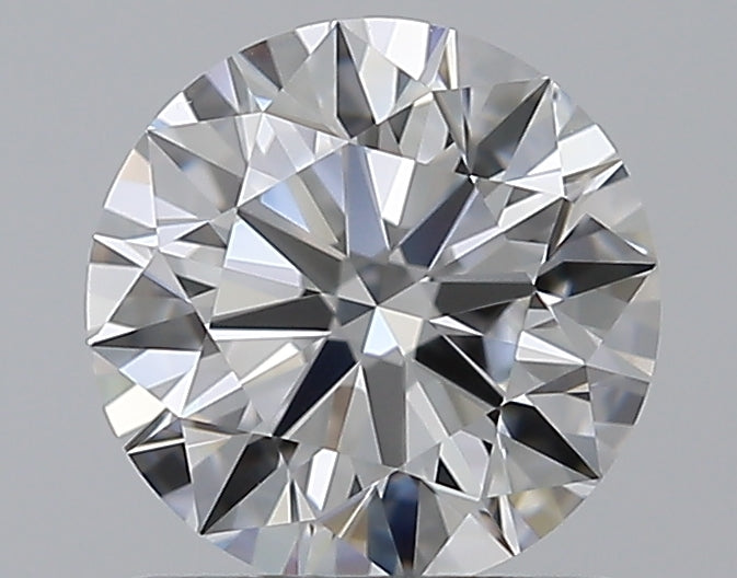 0.9 Carat Round Natural Diamond with  Cut Diamond in 14KT  view 1
