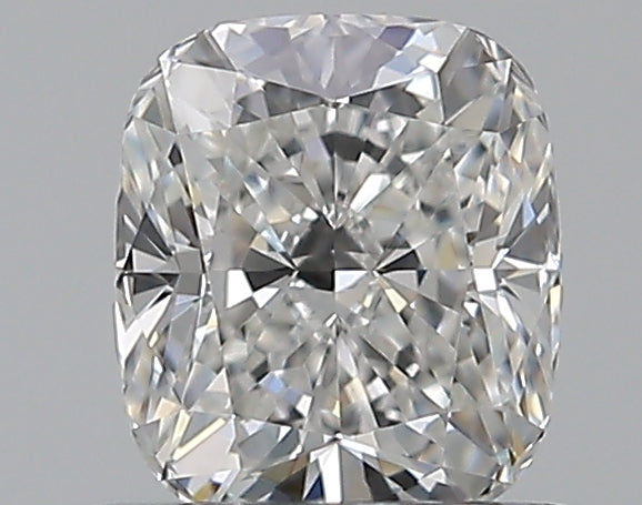 0.57 Carat Cushion Natural Diamond with  Cut Diamond in 14KT  view 1
