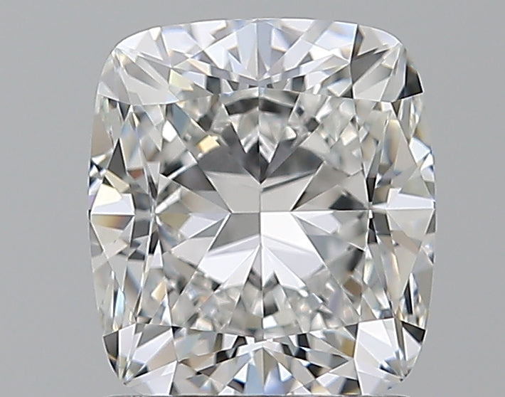 1.51 Carat Cushion Natural Diamond with  Cut Diamond in 14KT  view 1

