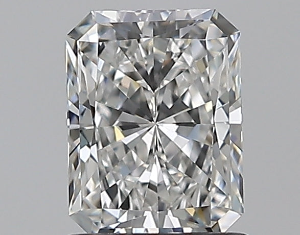 1.01 Carat Radiant Natural Diamond with  Cut Diamond in 14KT  view 1
