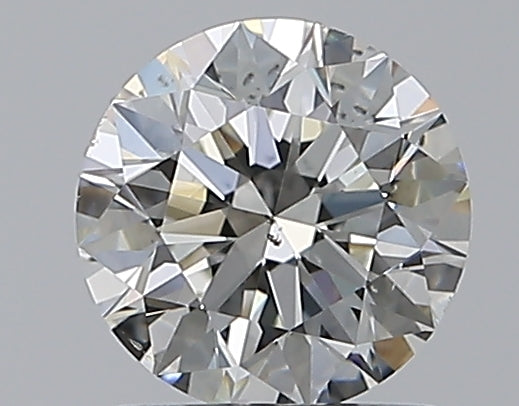 0.96 Carat Round Natural Diamond with  Cut Diamond in 14KT  view 1
