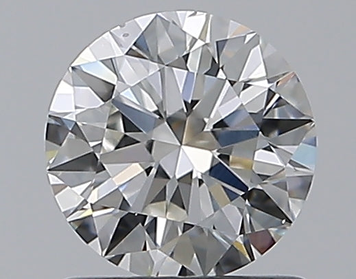1.0 Carat Round Natural Diamond with  Cut Diamond in 14KT  view 1

