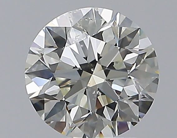 1.51 Carat Round Natural Diamond with  Cut Diamond in 14KT  view 1
