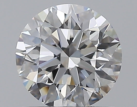 0.8 Carat Round Natural Diamond with  Cut Diamond in 14KT  view 1
