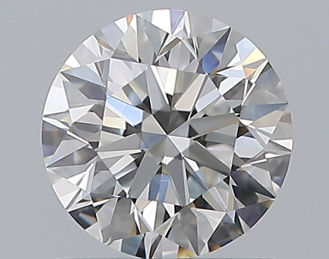 0.81 Carat Round Natural Diamond with  Cut Diamond in 14KT  view 1
