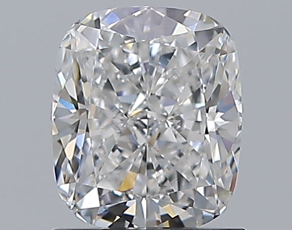 1.3 Carat Cushion Natural Diamond with  Cut Diamond in 14KT  view 1
