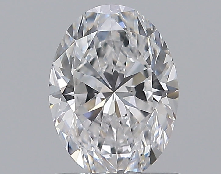 1.02 Carat Oval Natural Diamond with  Cut Diamond in 14KT  view 1
