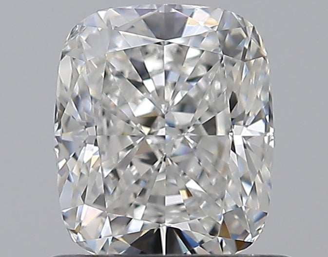 0.9 Carat Cushion Natural Diamond with  Cut Diamond in 14KT  view 1
