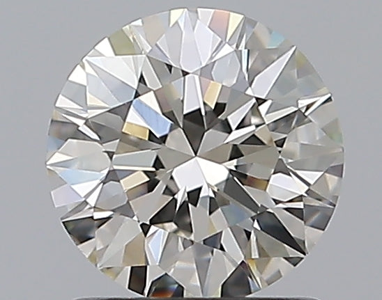 1.01 Carat Round Natural Diamond with  Cut Diamond in 14KT  view 1
