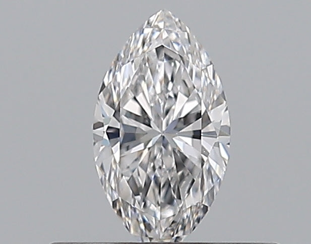 0.3 Carat Marquise Natural Diamond with  Cut Diamond in 14KT  view 1
