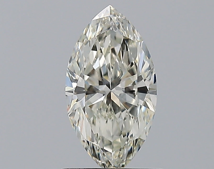 1.0 Carat Marquise Natural Diamond with  Cut Diamond in 14KT  view 1
