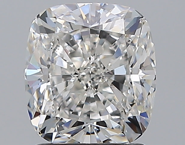 2.01 Carat Cushion Natural Diamond with  Cut Diamond in 14KT  view 1

