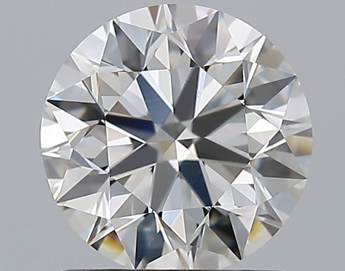 1.3 Carat Round Natural Diamond with  Cut Diamond in 14KT  view 1
