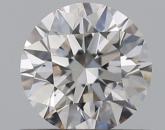 0.63 Carat Round Natural Diamond with  Cut Diamond in 14KT  view 1
