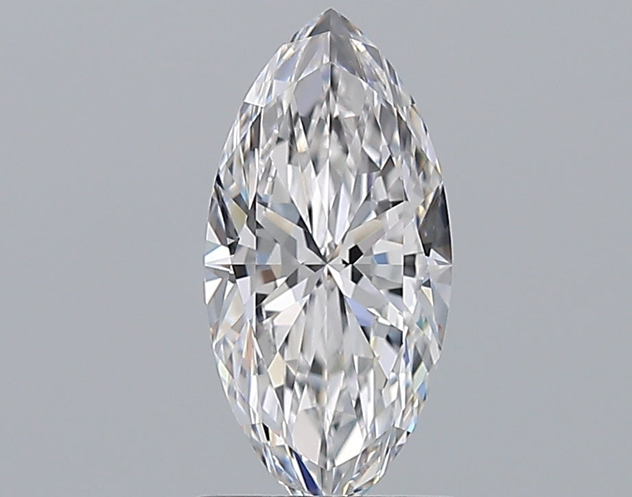 1.21 Carat Marquise Natural Diamond with  Cut Diamond in 14KT  view 1
