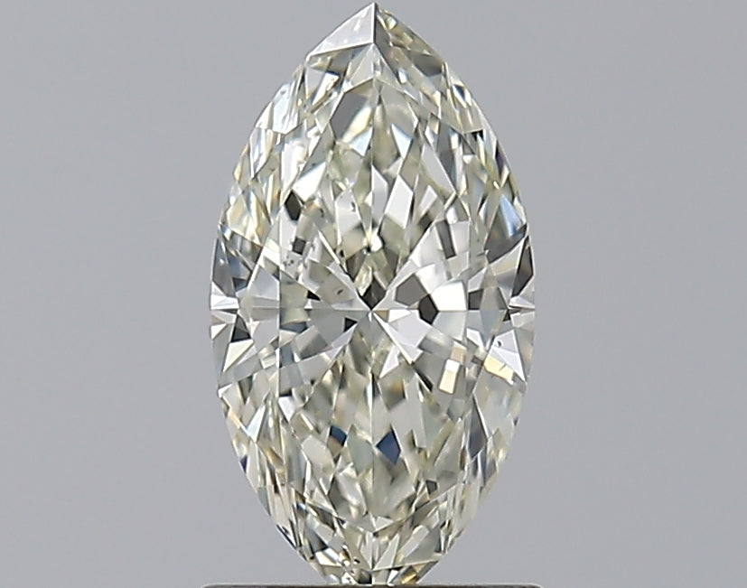 1.03 Carat Marquise Natural Diamond with  Cut Diamond in 14KT  view 1
