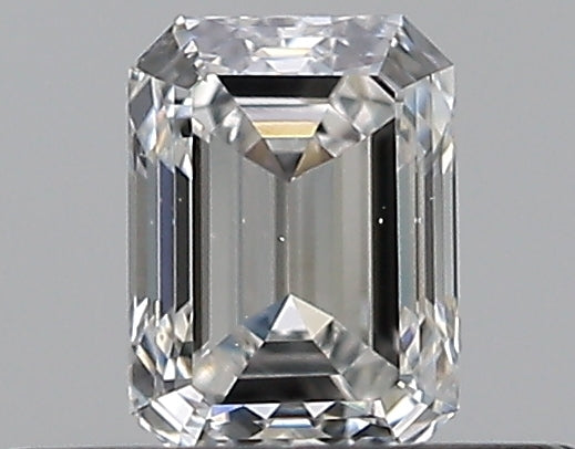 0.3 Carat Emerald Natural Diamond with  Cut Diamond in 14KT  view 1
