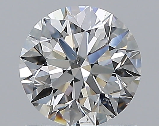 0.96 Carat Round Natural Diamond with  Cut Diamond in 14KT  view 1
