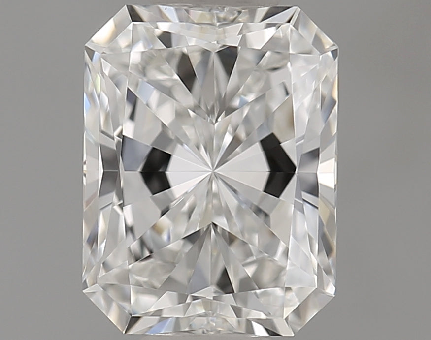 0.9 Carat Radiant Natural Diamond with  Cut Diamond in 14KT  view 1
